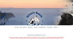 Desktop Screenshot of glitnir-ranch.de